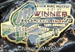 2007 Honda Indy V8 IRL Pin Twin Ring Motegi Tony Kanaan 7-11 Andretti Green 500 - Picture 1 of 7