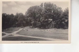 Real Photo Postcard Cottages at Soo Nipi Park NH 2325 - Picture 1 of 1