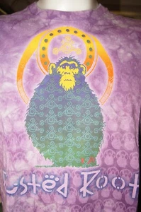 Rusted Root Tour Liquid Blue Tie Dye Psychedelic Rock Band L T-Shirt VTG 90s '99 - Picture 1 of 15