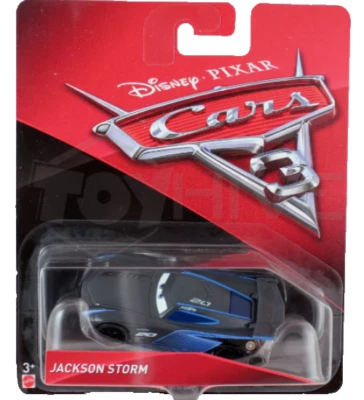 Jackson Storm - Cars Disney Pixar - Die Cast 1:55  Originale Mattel DXV34 - 2016 - Immagine 1 di 4