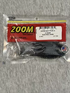 Zoom Z Craw 4.25" Electric Shad - Picture 1 of 3