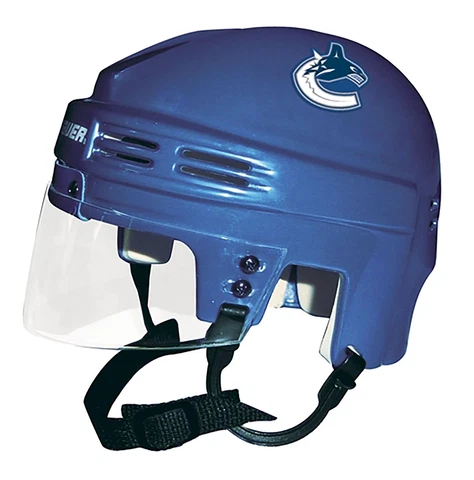 Vancouver Canucks Unsigned Sportstar Royal Blue Mini Helmet Cover