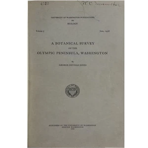 A Botanical Survey of the Olympic Peninsula, Washington (1936) - Bild 1 von 1