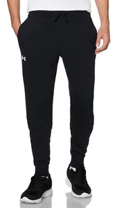 Under Armour Herren UA Rival Cotton Jogginghose - 1357107-001 - Schwarz/Onyxweiß - XL - Bild 1 von 6