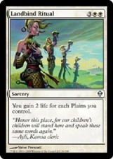 LANDBIND RITUAL FOIL Zendikar MTG Magic the Gathering Cards DJMagic