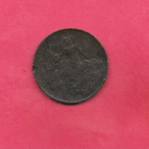 FRANCE FRENCH KM842 1906  FINE-NICE OLD ANTIQUE 5 CENTIMES COIN - Picture 1 of 1