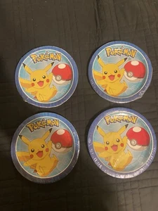 Pikachu Pokémon Core Birthday Party Plates 8 Count Packs 2017 Designware LOT x4 - Picture 1 of 1
