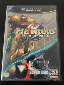 Nintendo Metroid Prime Game with Bonus Metroid Prime 2 Demo Game - Picture 1 of 3
