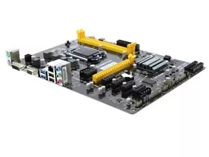 Biostar H81A Lga 1150 Intel H81 6Gpu Mining Motherboard Cryptocurrency_ - Picture 1 of 6