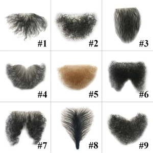Fake Pubic Hair One Piece Private Use Silicone Doll Wig High Temperature Wire - Picture 1 of 13