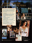 ANASTASIA : The Mystery of Anna__Original 1992 imprimé commercial AD promo__AMY IRVING