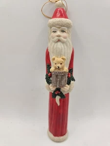 7 Zoll dünner Weihnachtsmann Christbaumschmuck - Bild 1 von 3