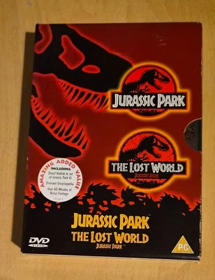 Jurassic Park 1993 / The Lost World 1997 Box Set (DVD) - Image 1 of 4