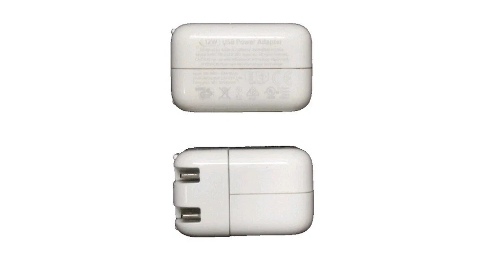2 x Genuine 12W USB Wall Charger for Apple iPad Mini Air iPhone  10  X 8 7s 6 5 - Image 1 of 3