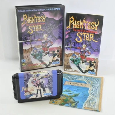 PHANTASY STAR IV 4 The End of the Millennium Mega Drive Sega 2059 md - Image 1 of 4