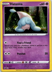 Black Star Promo Hatenna SWSH040 Promo SWSH: Sword & Shield Promo Cards - Picture 1 of 2