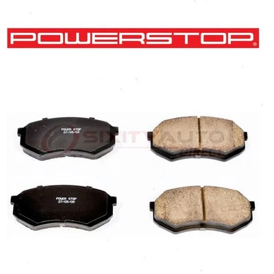 PowerStop Front Disc Brake Pad Set for 1983-1989 Mitsubishi Starion - hq - Image 1 of 4