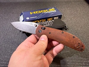 🍊 Hogue Doug Ritter Knife RSK MK1-G2 • Orange/Black G10 • 20CV • Preowned - Picture 1 of 4