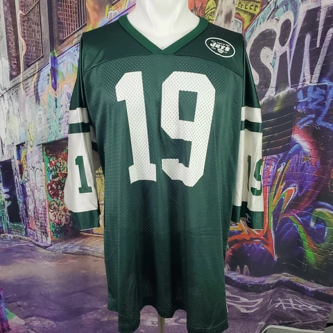 Keyshawn Johnson NFL New York Jets Vintage Champion Jersey (Size 60) 4XL Cover