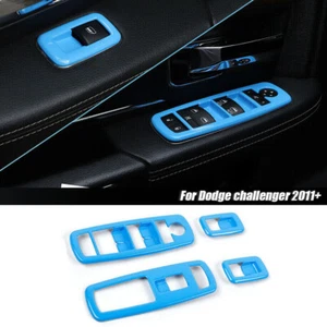 Window Lift Switch Panel Cover Trim Bezel for Dodge Charger 2011+ RAM 1500 10-17 - Picture 1 of 10