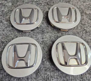 (4) 2000-2020 Honda Accord Center Silver Wheel Center Cap PS+PPE 44742 #96 - Picture 1 of 8