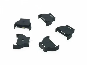 5x CR2025 CR2032 3V Button Coin Cell Battery Vertical Socket Holder Box Case - Picture 1 of 4