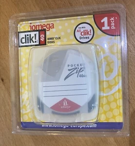 Iomega Clik! 40MB Clik Disk Use With All Clik Drives Pocket Zip - Photo 1/4