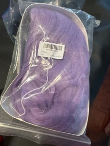 Shoulder Length Lavender Purple Wig wavy Synthetic Party Hair - Picture 1 of 3