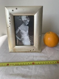 Vintage Metal Sliver Photo Frames Collage Picture Frame Wall Set Home Decoration - Picture 1 of 3