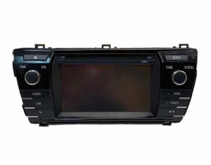2015-2016 Toyota Corolla Radio Display Receiver AM FM CD 100571 86140-02470 OEM - Picture 1 of 8