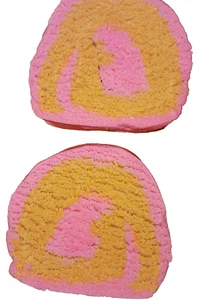 BUBBLE BARS H0ME MADE PINK GOLD SWIRL RASBERRY VANILLA - Picture 1 of 2