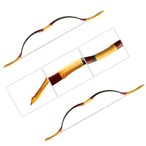 54" AF archery Chinese Han Long Bow Traditional Recurve Bow Handmade Bow - Picture 1 of 5