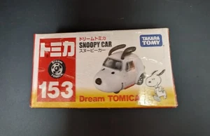 Dream TOMICA 153 SNOOPY CAR TAKARA TOMY - Picture 1 of 2