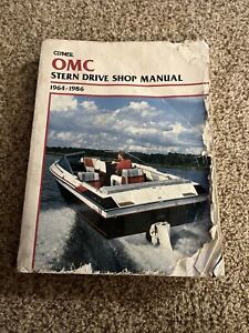 Clymer OMC Stern Drive Shop MANUAL 1964-1986, B730 1991