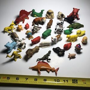 Lot de 35 Mini Figurines Animaux Zoo Jungle Animaux Grande Variété Voir Photos ! - 2