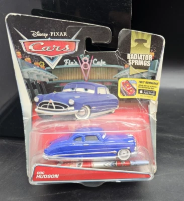 Disney Pixar Cars 2013 Radiator Springs Doc Hudson en tarjeta Foto 1 de 4