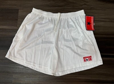 Pantalones Cortos De Baloncesto Converse All Star Años 90 EE. UU. Malla XXL NOS con Etiquetas Foto 1 de 4