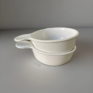 2 CORNING WARE WHITE GRAB IT BOWLS P-150-B  15 OZ  550 ML . No Lid EUC - Picture 1 of 3