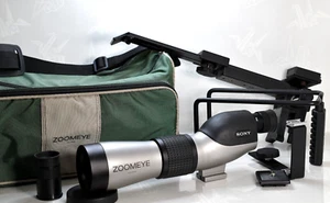 🌸[Near MINT+++] Sony ZOOMEYE VCL-FS1K Scope w/eyepiece 20x From JAPAN - Picture 1 of 22