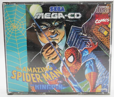 The Amazing Spider-Man vs. The Kingpin SEGA Mega-CD SMC OVP boxed CIB - Bild 1 von 4