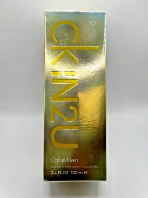 CKIN2U BY CALVIN KLEIN 100ML EDT SPRAY (NUEVO CON CAJA Y PRECINTADO) Foto 1 de 4