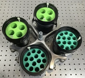 Beckman GH-3.8 Zentrifugenrotor mit Eimern & Einsätzen - Bild 1 von 2
