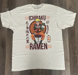 Camiseta gráfica Ichiraku Ramen manga corta cuello redondo 100 % algodón para hombre XL - Imagen 1 de 3