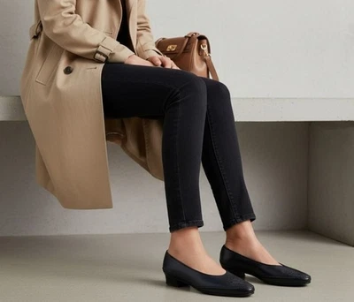 Bally Black Leather Pumps Women’s Shoes Size 36 EU US 6 Made in Switzerland - Image 1 of 4