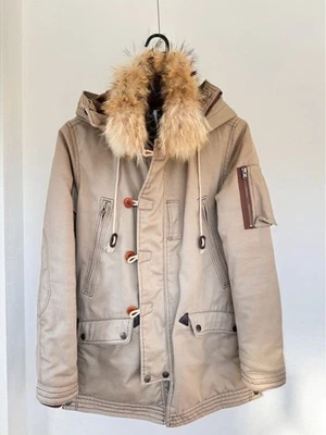 Schott Blouson Fur Hood Beige - Image 1 of 4