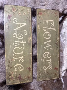 Metal Signs For Hanging Out Outdoors, Flowers And Nature - Picture 1 of 6