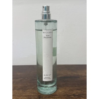 Au the Vert Eau Parfumee Bvlgari 3,4 oz 100 ml spray colonia sin caja/tapa Foto 1 de 2