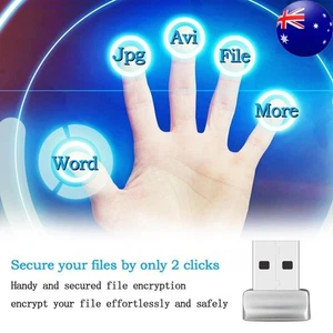 USB Fingerprint Reader for Windows 10 Hello PC Notebook Lock Unlock Scanner - Zdjęcie 1 z 8