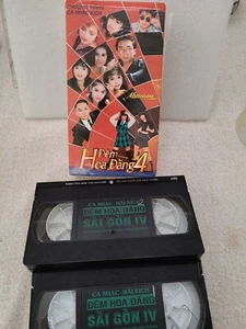 Dem Hoa Dang 4 Vietnamese Video VHS TAPES 1990's Rare  - Imagen 1 de 9