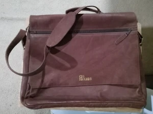 1987 CBS Records Northwest Branch of the Year Leather Case Bag - Afbeelding 1 van 13
